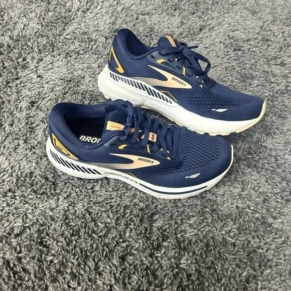 Brooks | Shoes | Brooks Navy And Orange Athletic Shoes  display picture 2